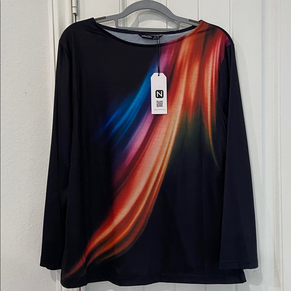 Colorful Long Sleeve Top